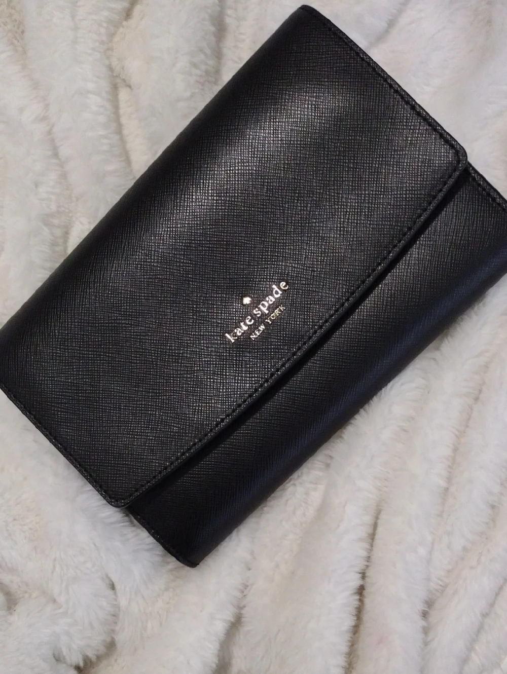kate spade Black Crossbody Wallet Bag